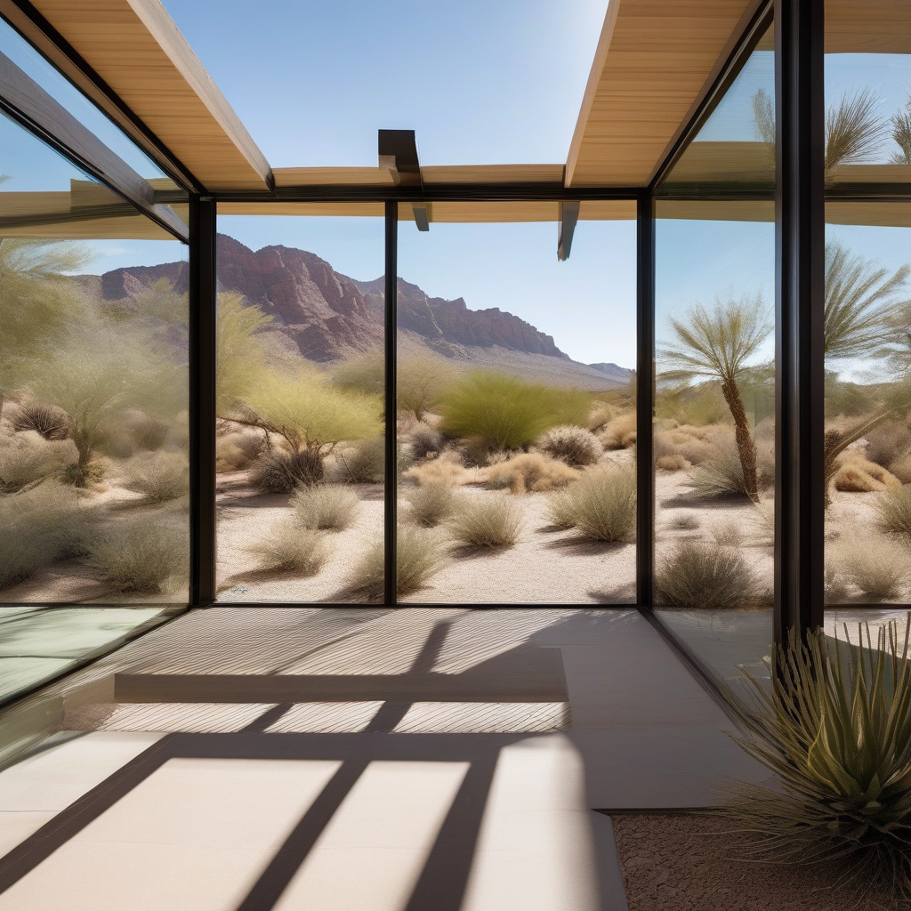 california home with panoramic view