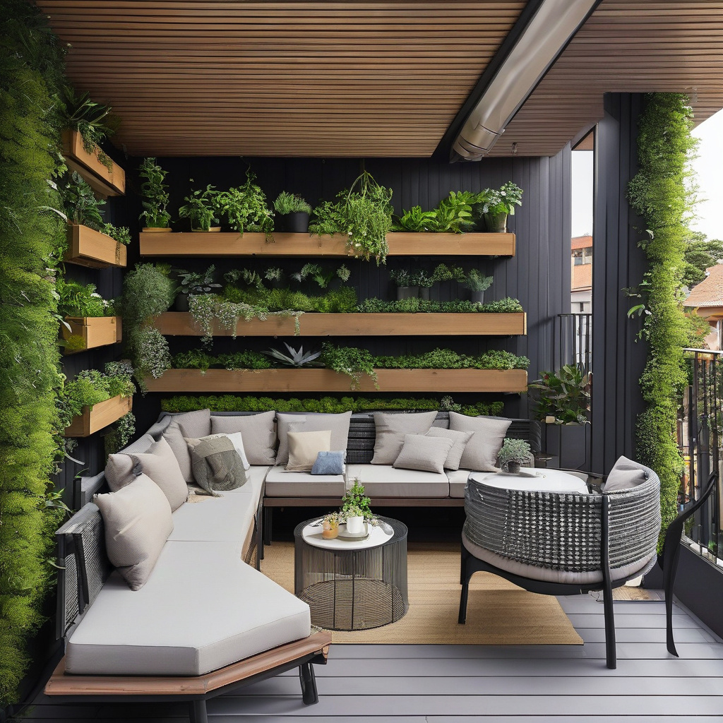 Modern balcony renovation Modern balcony renovation