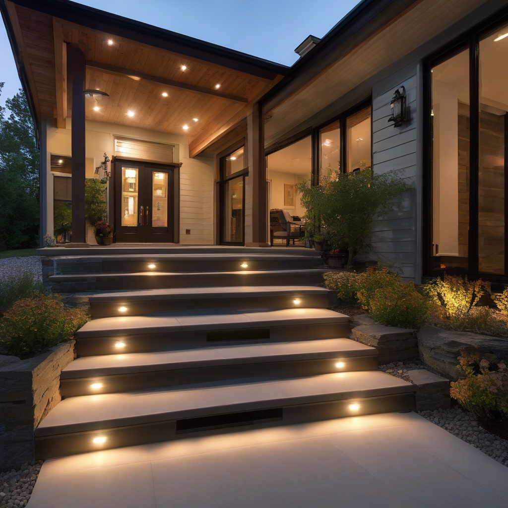 deck lighting integration