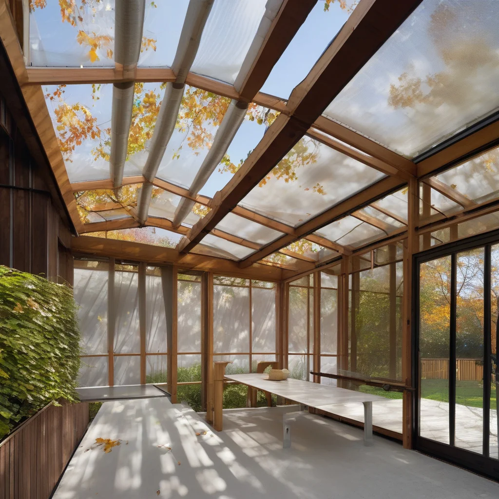 Completed screened patio reviewed for doors ventilation and furniture use