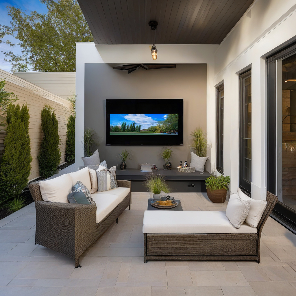 Cost-effective outdoor renovation project