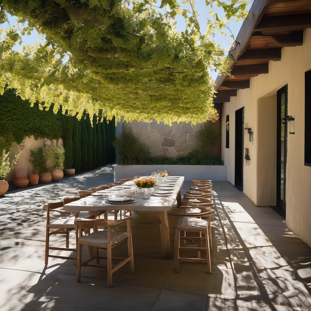 Thoughtful outdoor layout planning