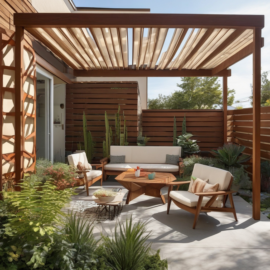 modern patio renovation