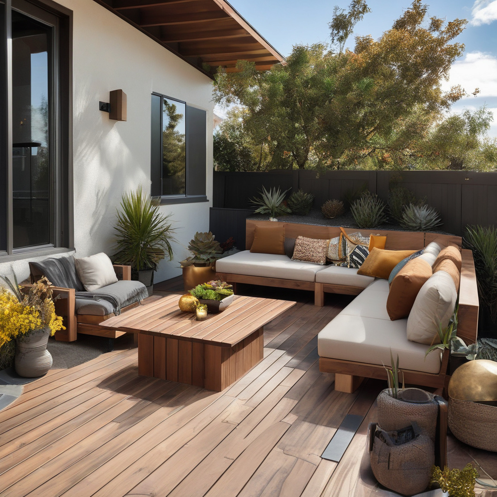 Composite Deck in Los Angeles Composite Deck in Los Angeles