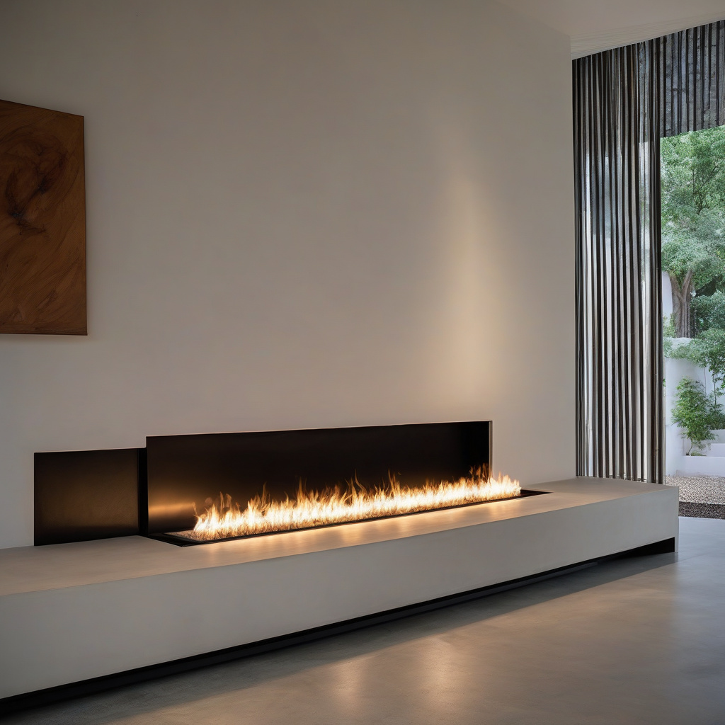 modern fire-safe patio