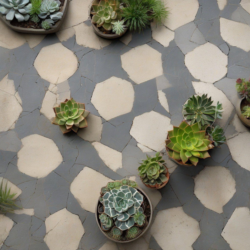 Modern side yard patio design