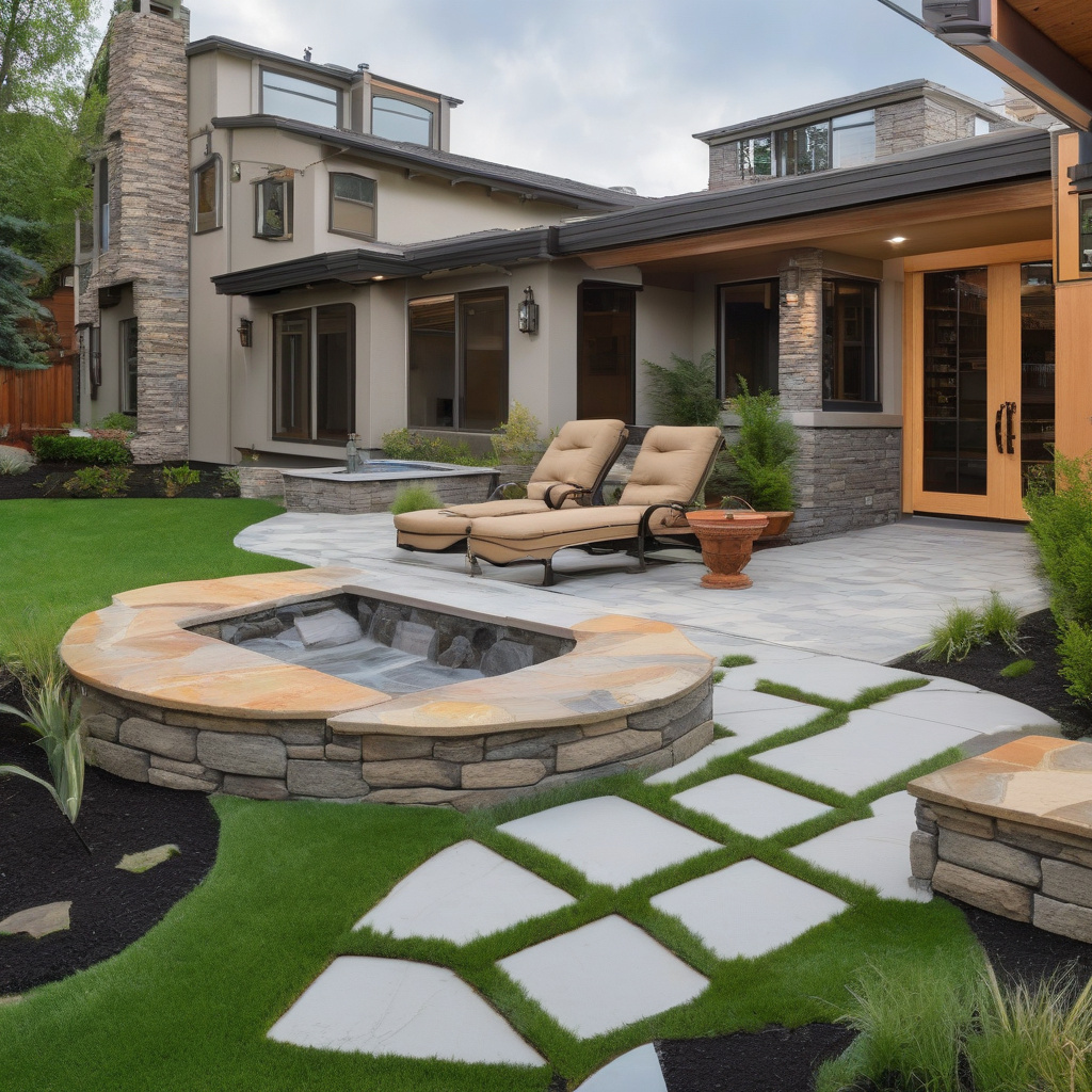 Eco-friendly patio deck