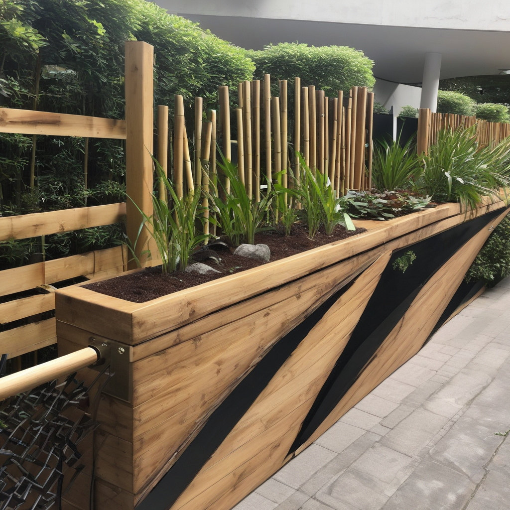 Minimalist eco deck design