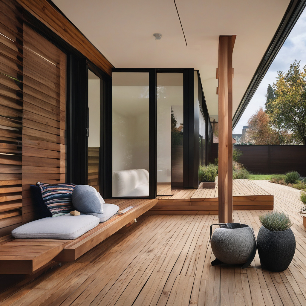 Contemporary deck design Contemporary deck design