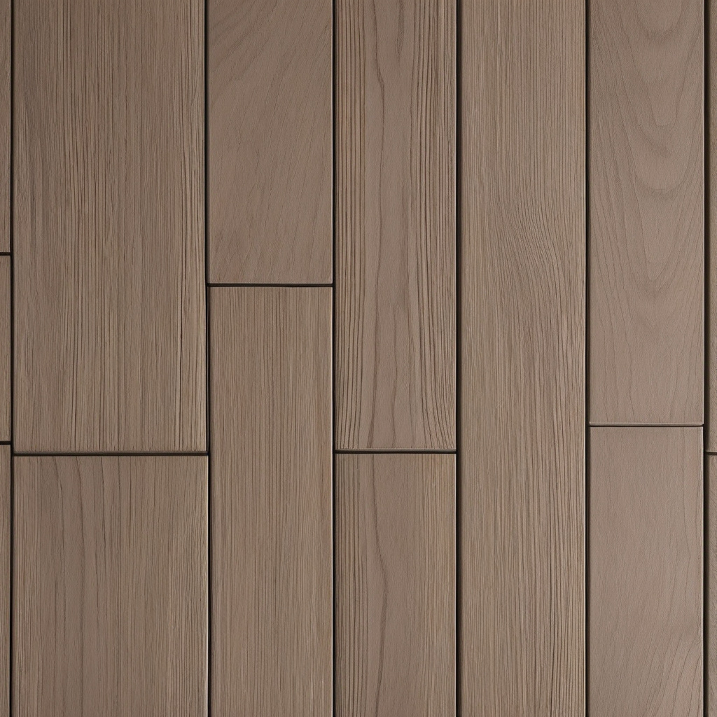 Minimalist deck with trees Minimalist deck with trees