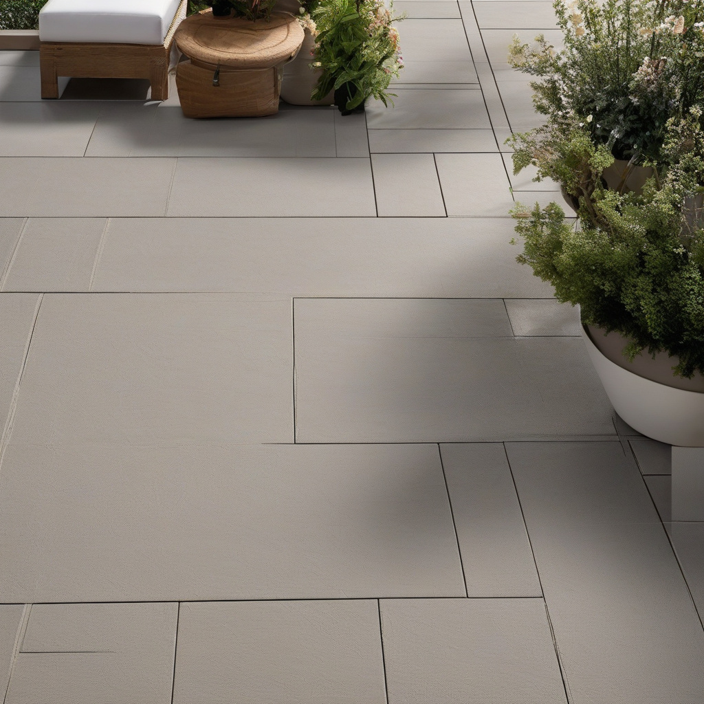 Poolside material options Poolside material options