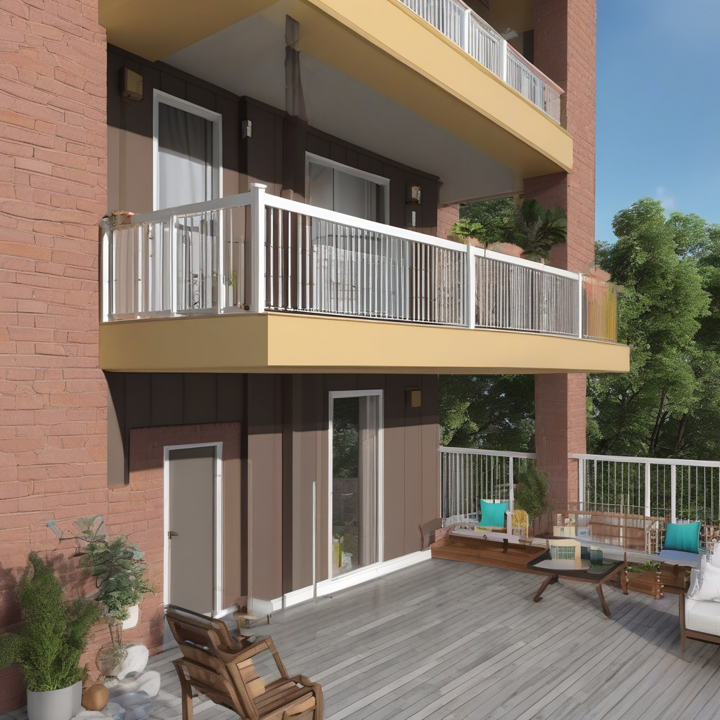 Staining deck process