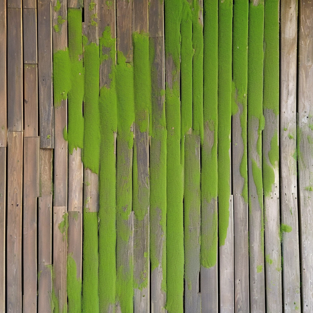 Shaded deck renovation in progress