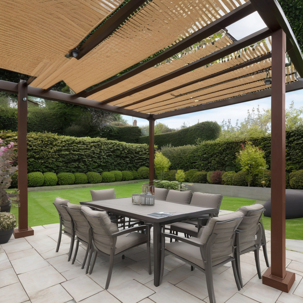 Elegant deck designs blending with nature