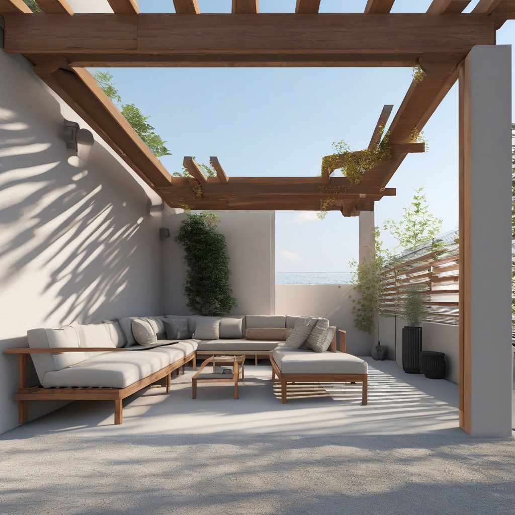 Outdoor furniture settings