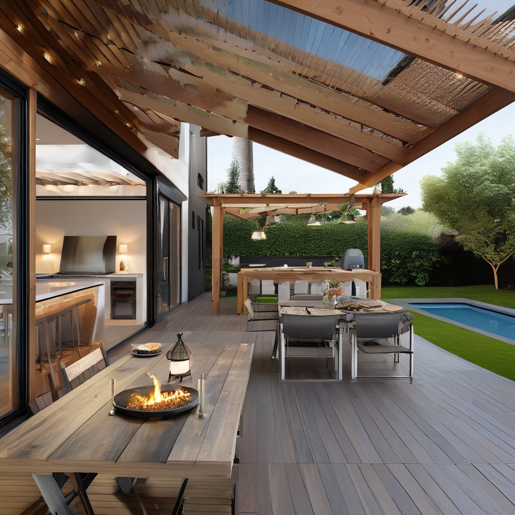 Decorative outdoor settings