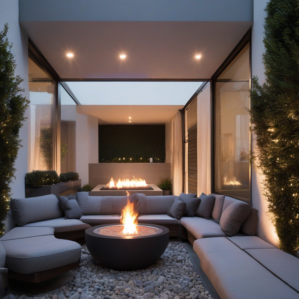 trendy patio design