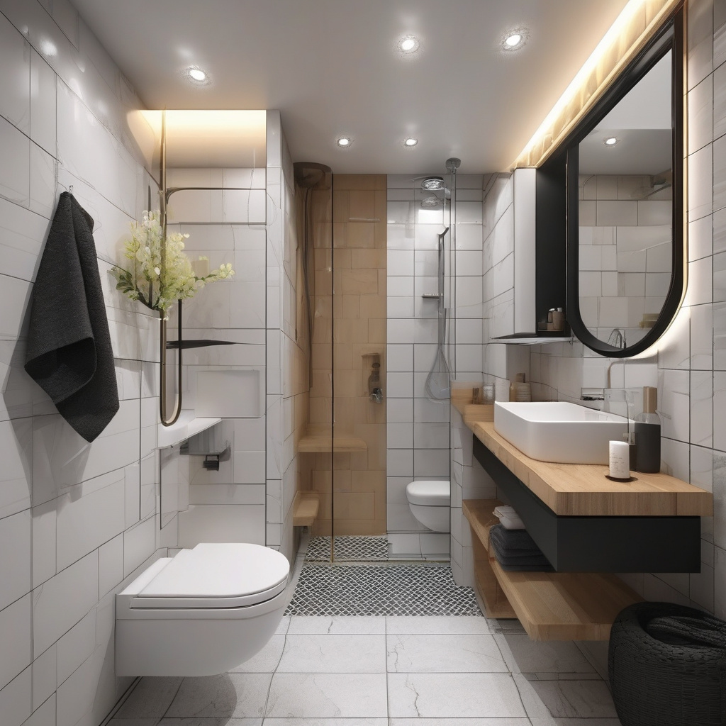 Дизайн маленької ванної кімнати