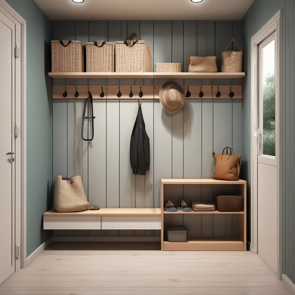 Мінімалістичний передпокій дизайн фото