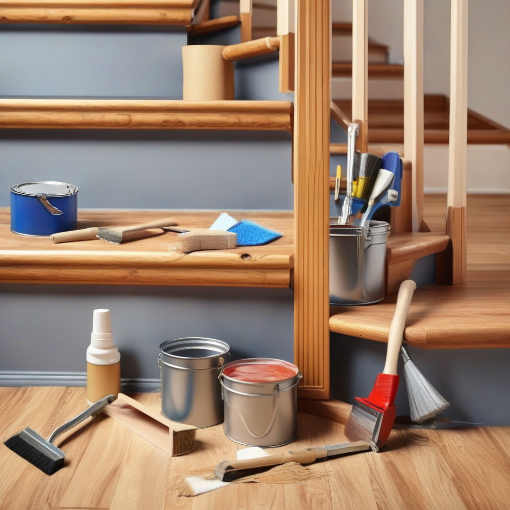 Матеріали для відновлення дерев'яних сходів