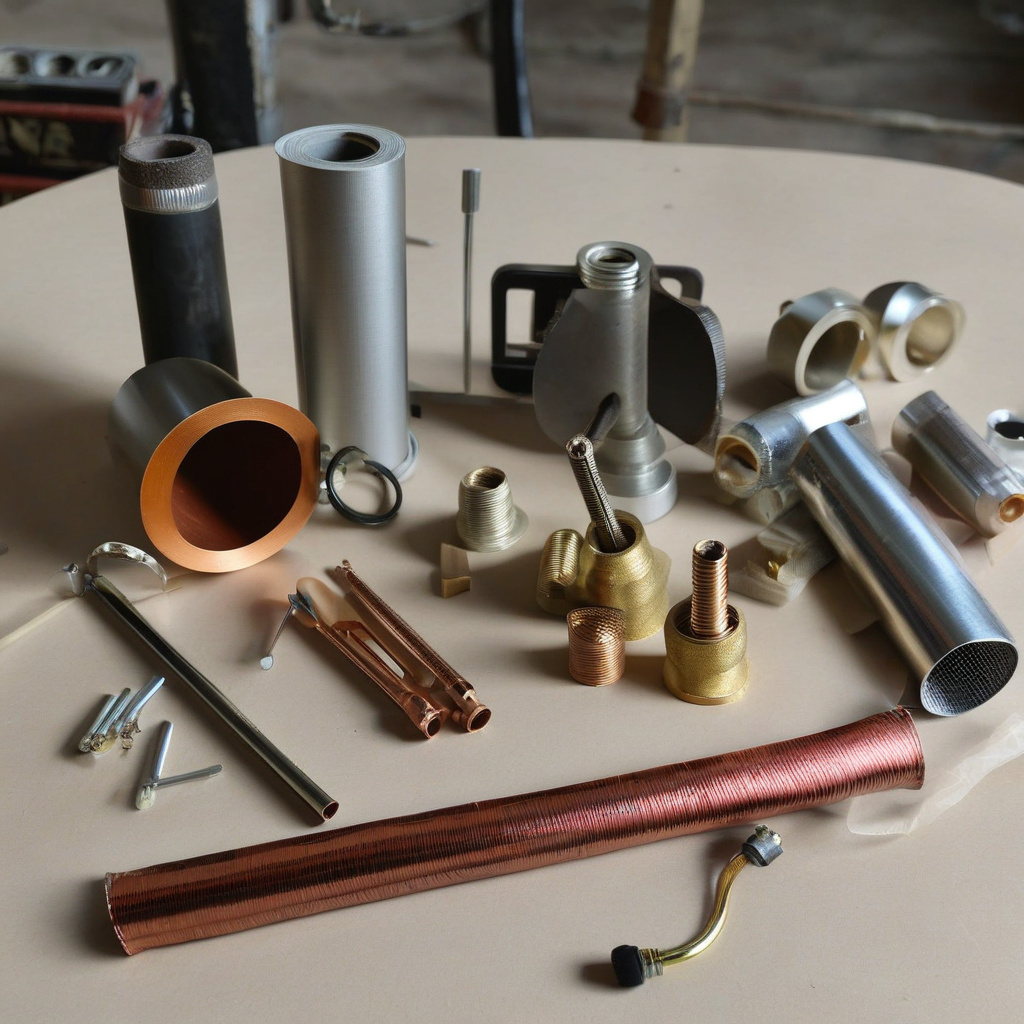 Саморобна лампа з металевих труб