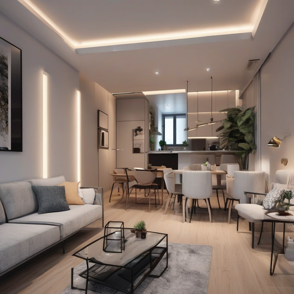 Інтер'єри з LED освітленням