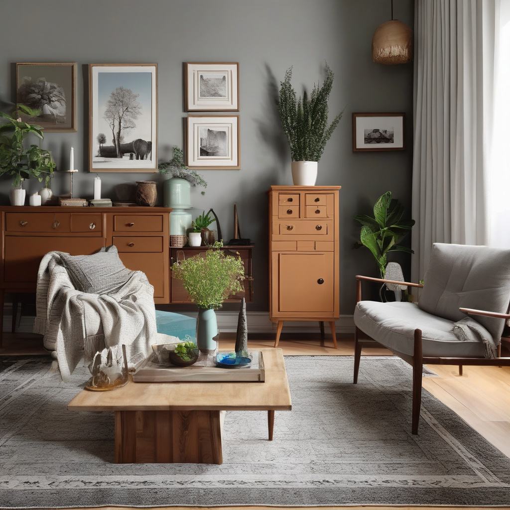 старі меблі у сучасному інтер'єрі