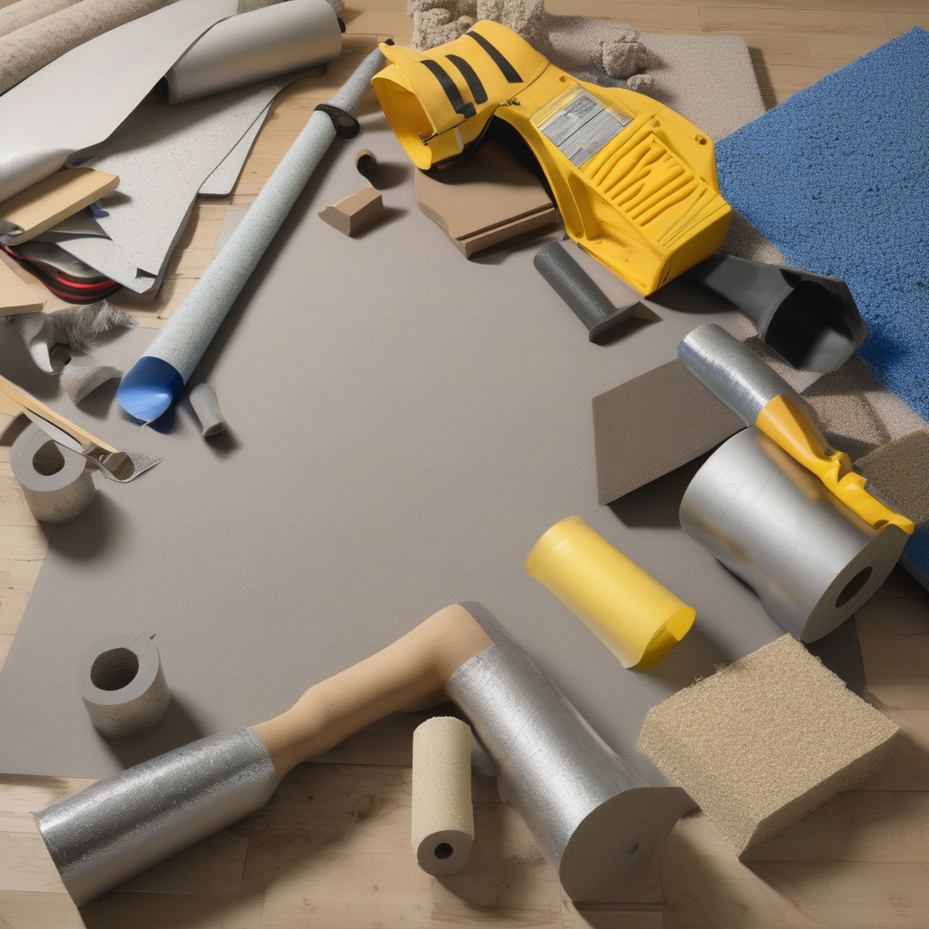 процес утеплення підлоги