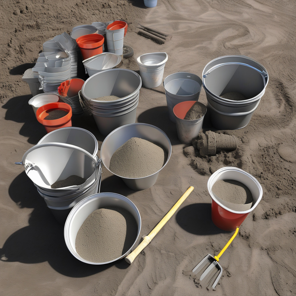 Фінішний етап заливки цементної стяжки