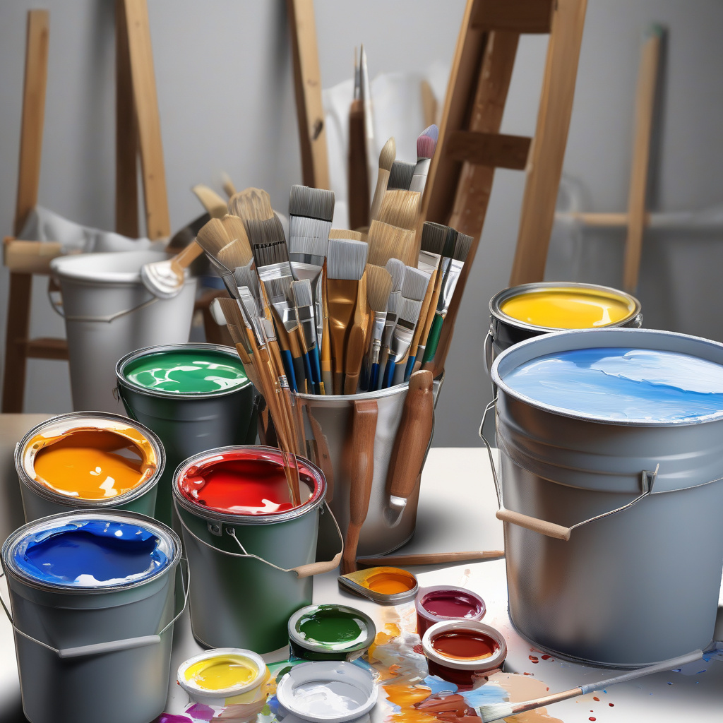 Інструменти для фарбування стін