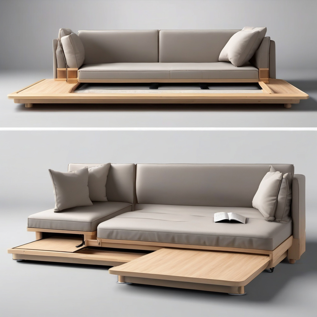 Компактный шкаф в современном минималистичном интерьере