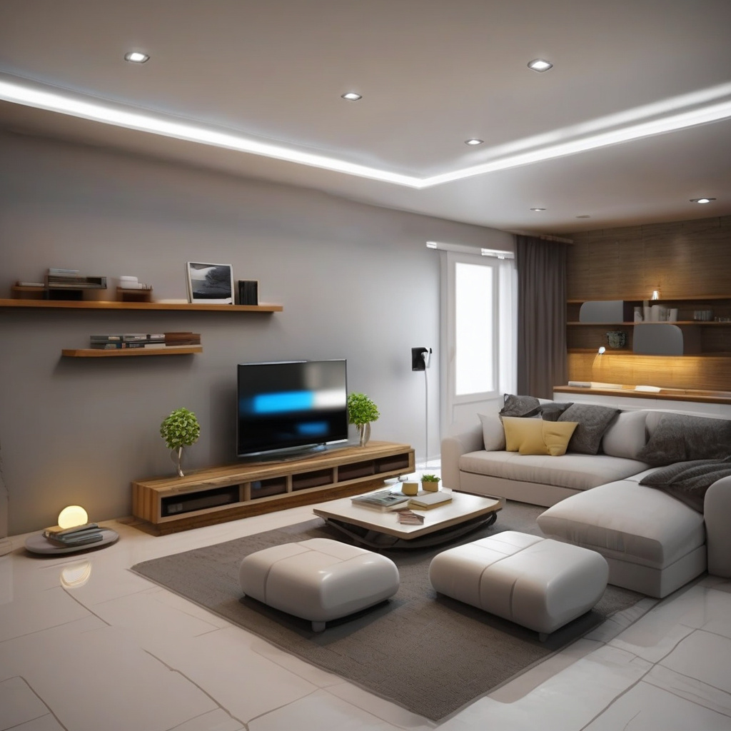 Діодне освітлення в інтер'єрі