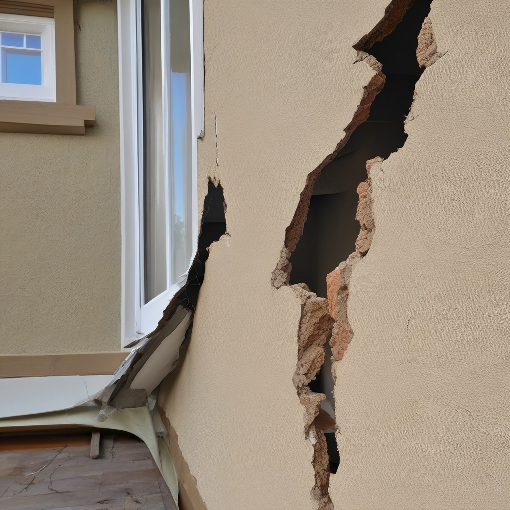 Причини утворення тріщин на фасаді