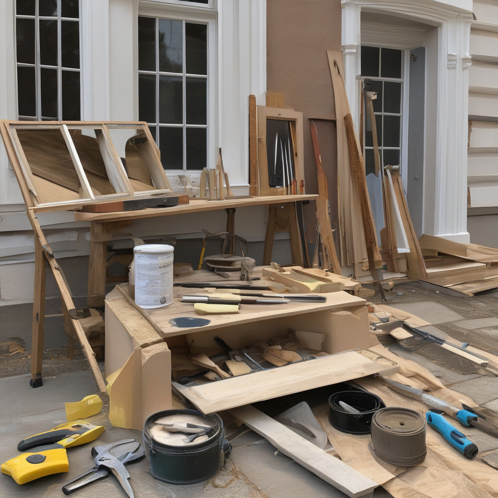 Кроки відновлення фасаду