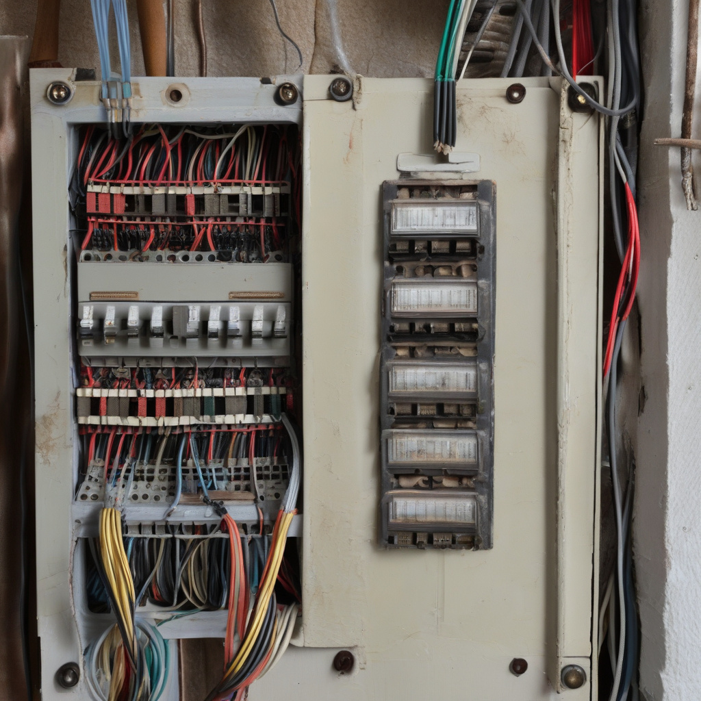 Проводка в старом доме Проводка в старом доме, пример работы