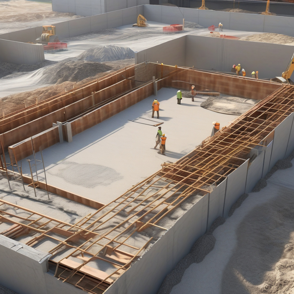 Бетонна підготовка підлоги перед стяжкою