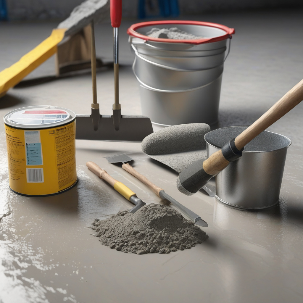 Готовый залитый пол