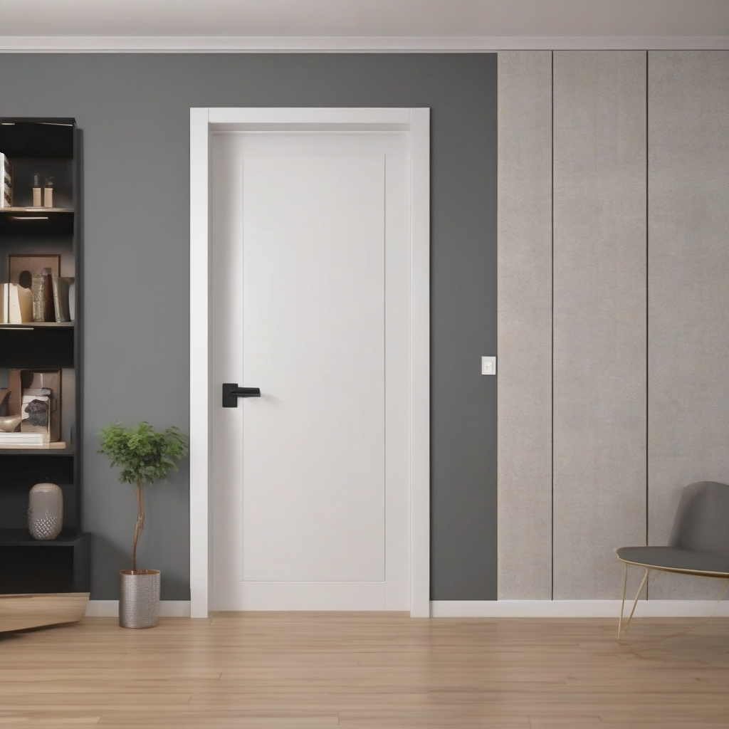 Интерьер с обновленными дверными замками Современные двери с обновленными замками