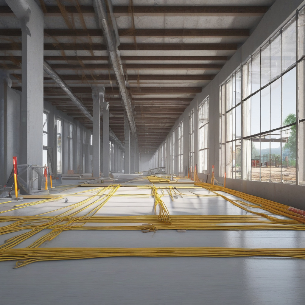 Подготовка поверхности перед укладкой Процесс подготовки поверхности перед укладкой кабеля