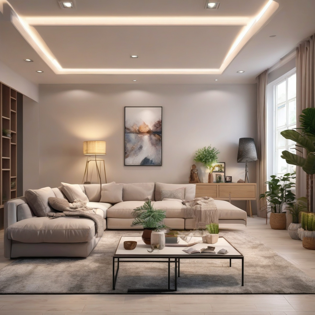 Комфортне освітлення в сучасній кухні