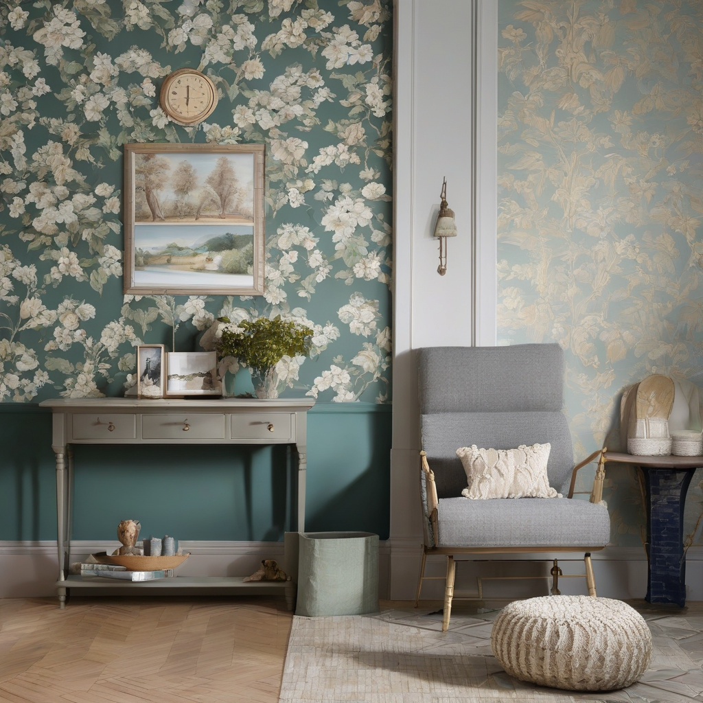 стіна після фарбування в інтер'єрі квартири у Львові