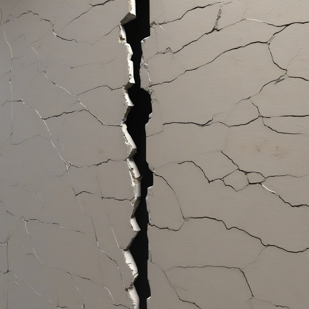 ремонт тріщини з армуванням на бетонній стіні панельного будинку у місті Львів