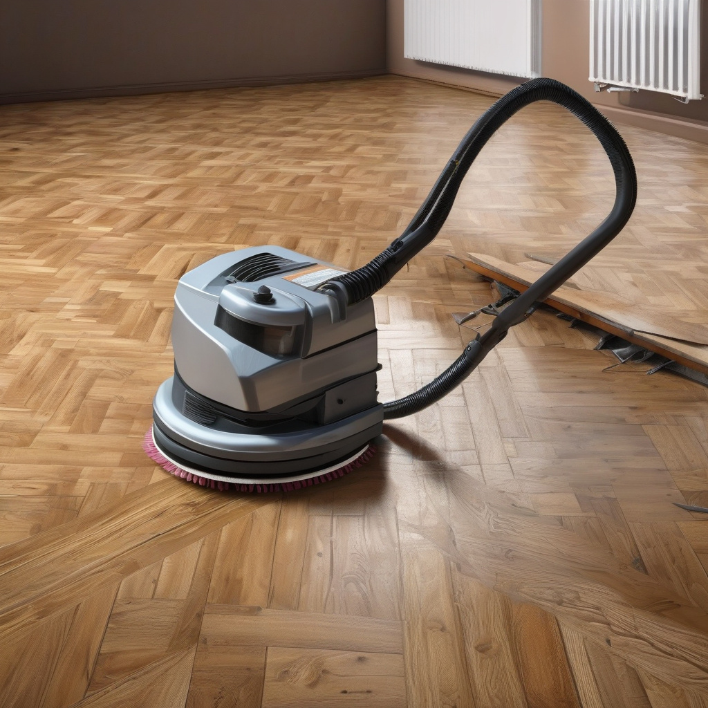 шлифовка паркета для обновления поверхности