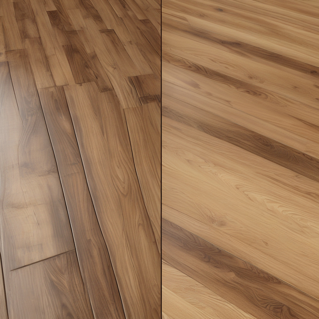 процесс нанесения лака на паркетный пол