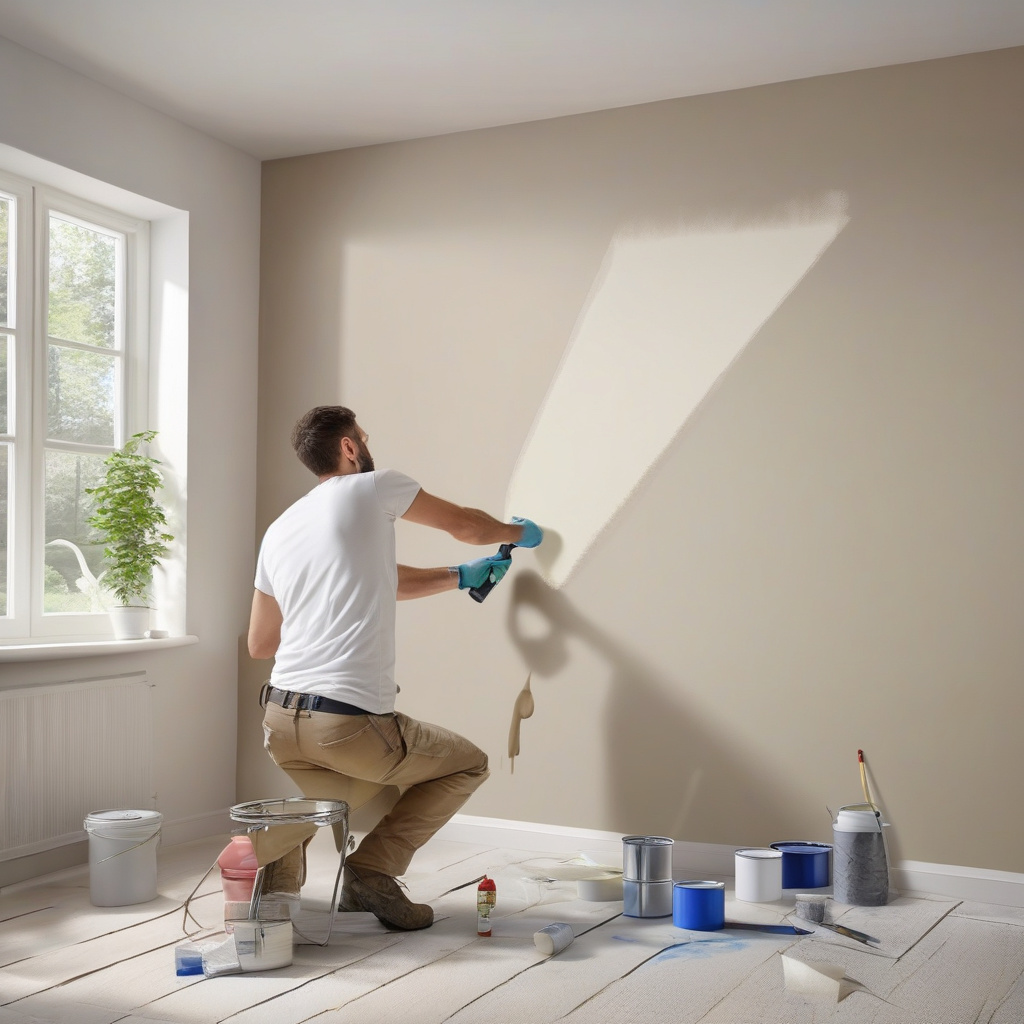 подготовка стен для покраски валиком без пятен львов