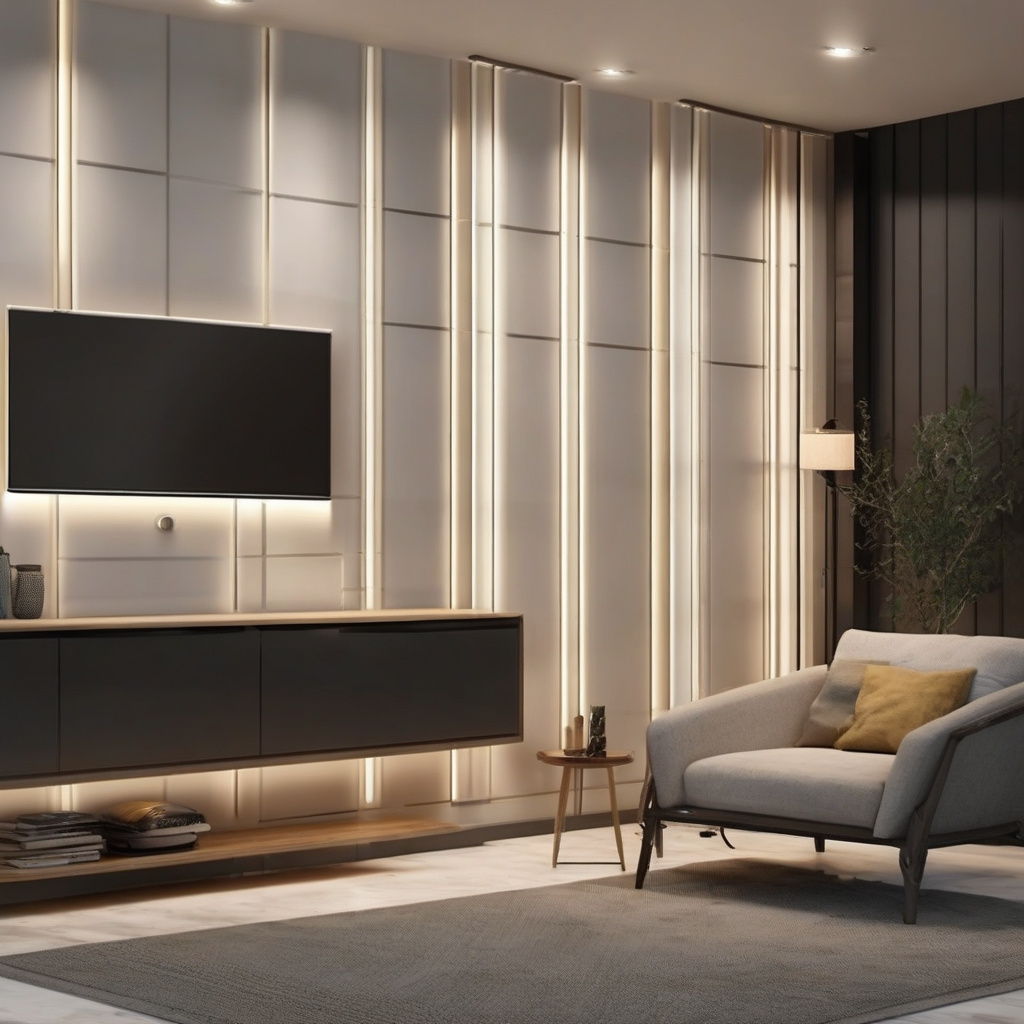 чоловік проводить настройку датчика руху на стіні