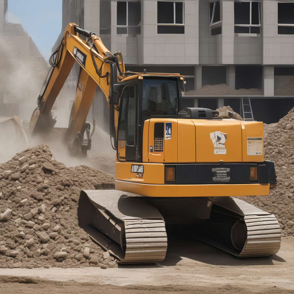 неправильный подход к уборке на стройке