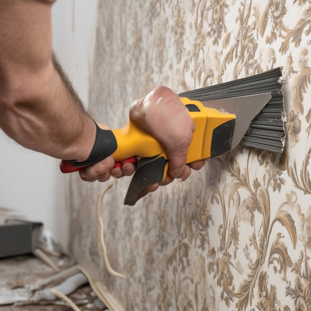 Видалення старих шпалер: як працює хімічний розчин Шпалери відстають від стіни після нанесення спеціального розчину