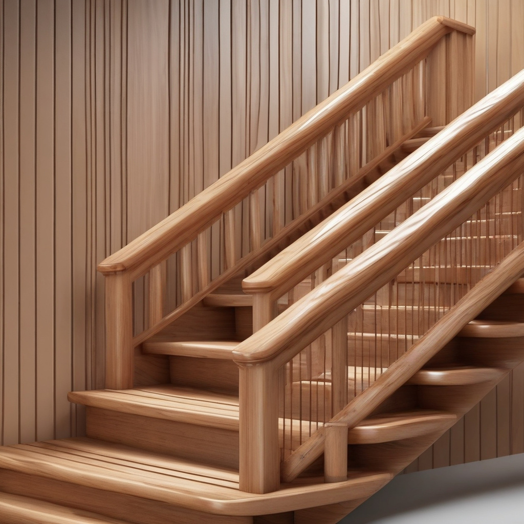 завершений ремонт сходів з підсвіткою