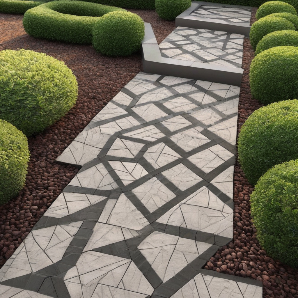 Неудачная заливка бетонной дорожки из-за плохой подготовки